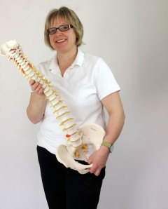 Nicola Johnson Physiotherapy Holding spine